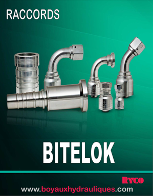 RACCORDS RYCO BITELOK BROCHURE